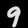 Sample digit 9