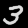 Sample digit 3